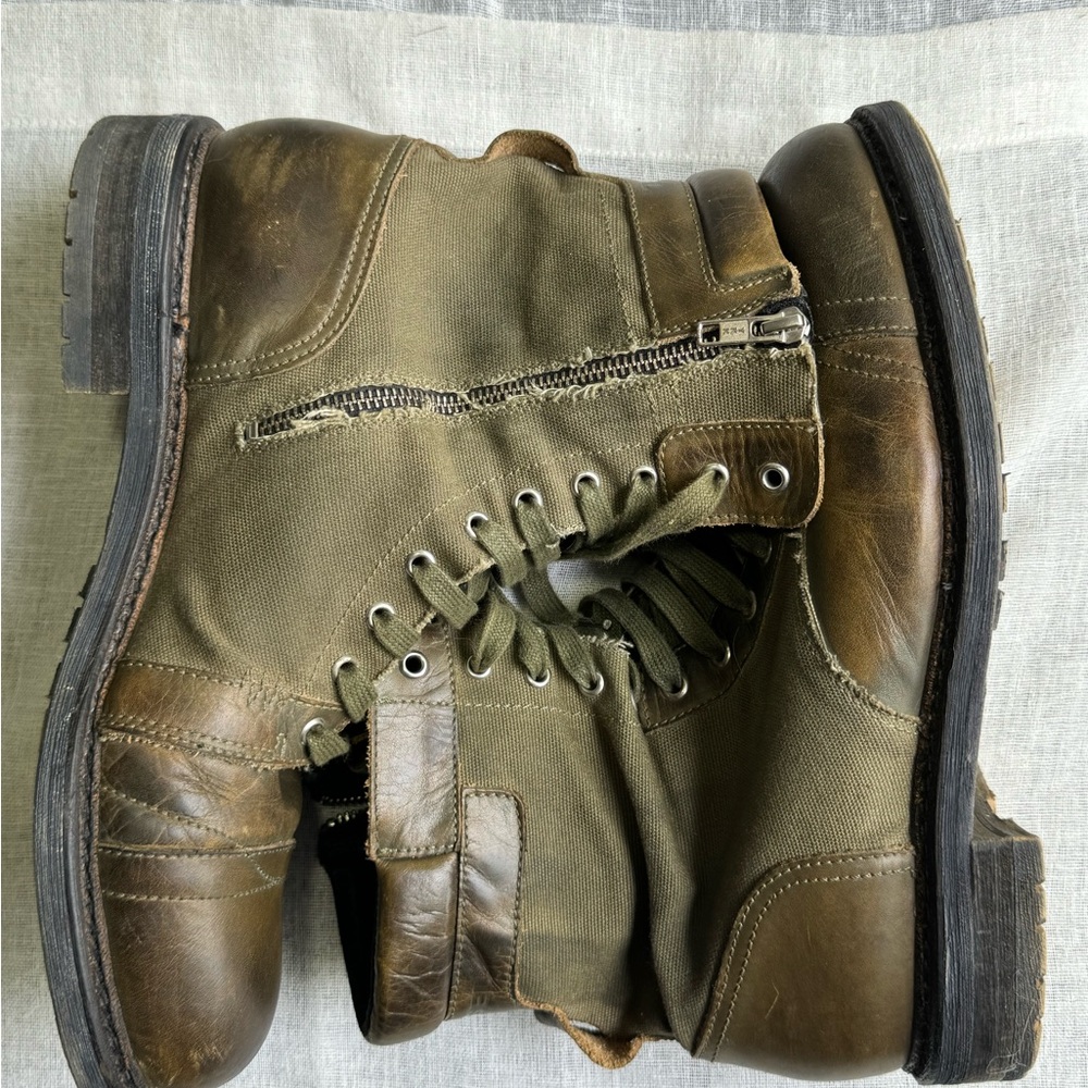 Diesel army boots